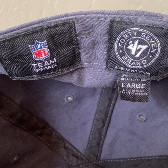 Chicago‎ Bears Relaxed Fit Baseball Hat Size Large - Picture 5 of 6